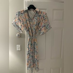 SummerSalt Floral Shirt Dress